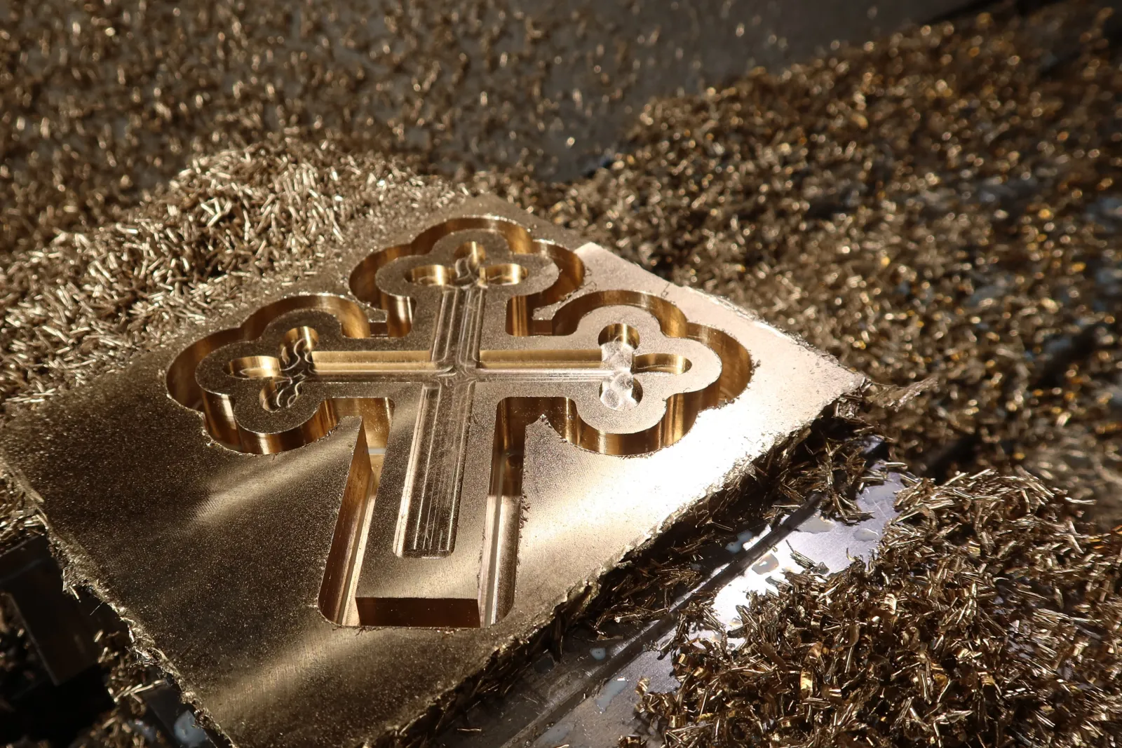 Bronzekors - Christians Kirke 